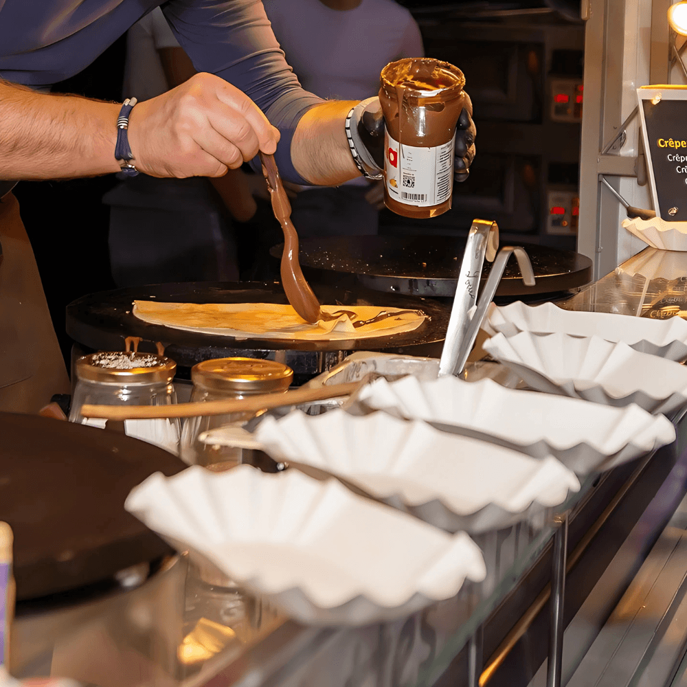 Crêpes met nutella