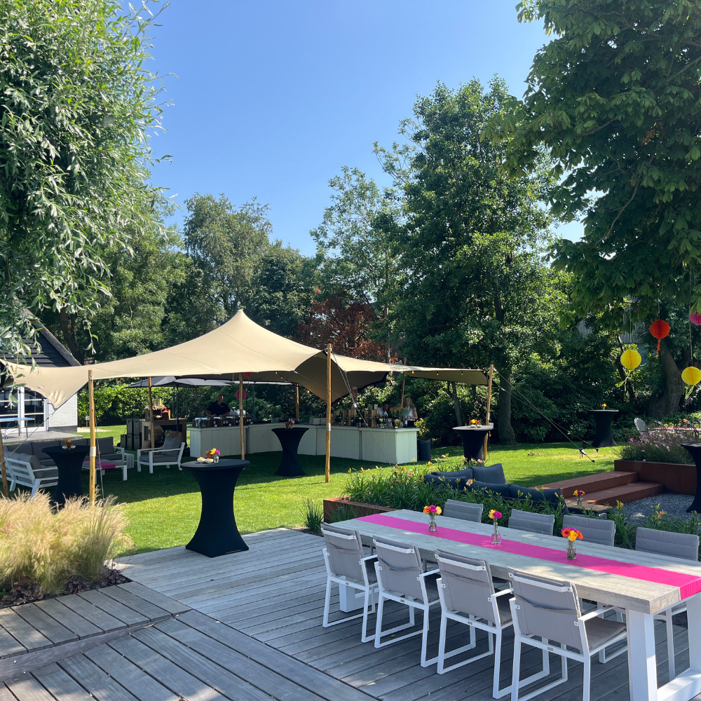 Locatie en advies tuinfeest