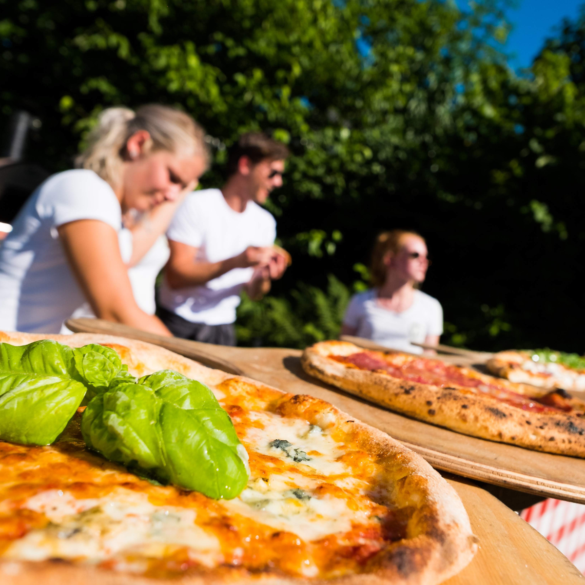 tuinfeest pizza bakery op locatie