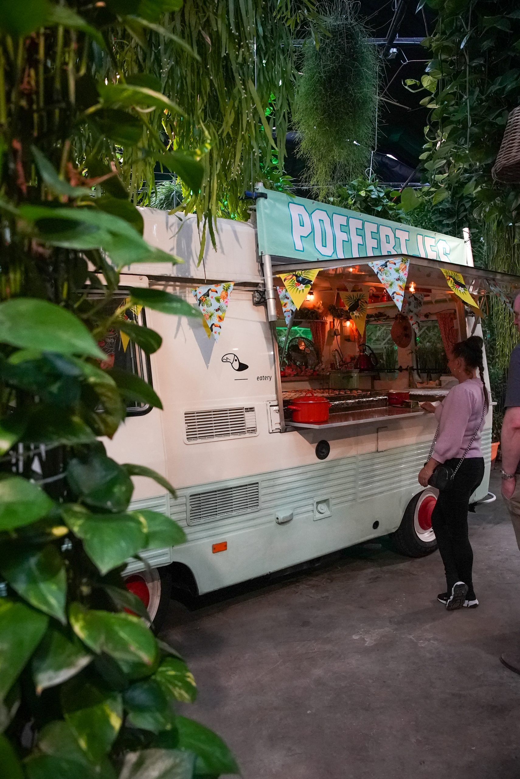 Poffertjes kar op locatie