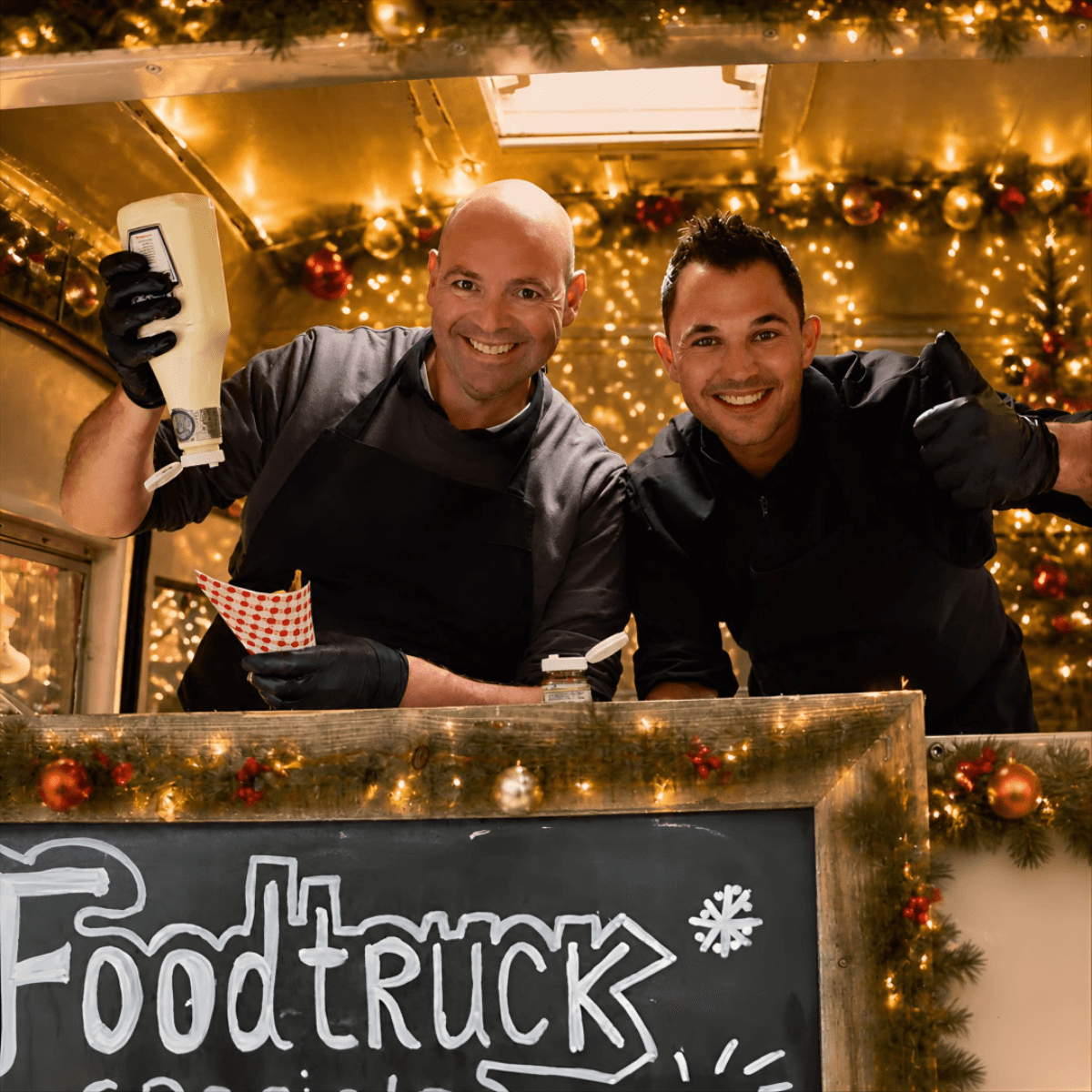 Kerst foodtruck